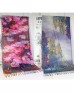 Water Lily & Summer Landscape Double-sided Oil Painting  Scarf